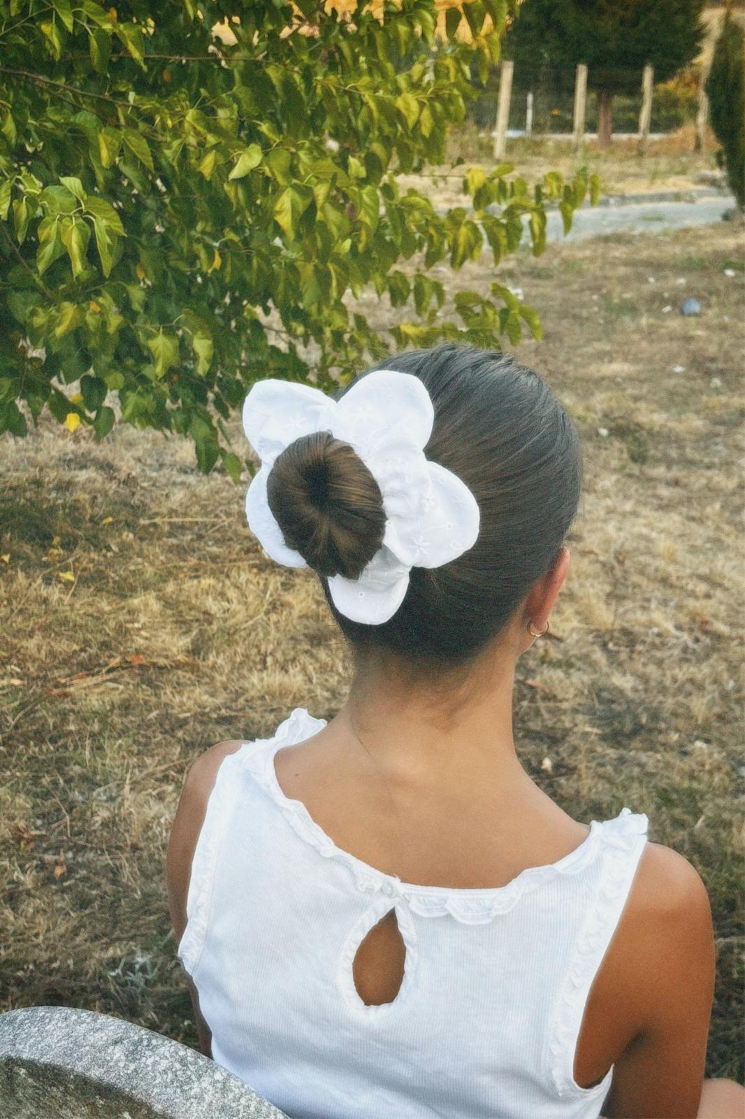 Coletero Flor Blanco